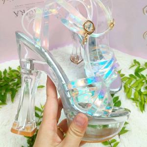 Giày cao gót nữ quai đan chéo gót trong gót cao 14p đúp trước 4p dễ mang dễ phối đồ giày nhẹ mang êm chân