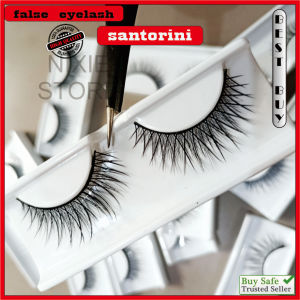 Fake Eyelash Bulu mata palsu SANTORINI Bulumata Lembut Halus Premium Murah