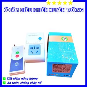 Ổ cắm điều khiển từ xa chịu tải cao chống cháy nổ an toàn cho thiết bị gia đình yên tâm sạc xe qua đêm