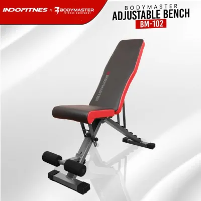 PROMO BODYMASTER Adjustable Bench BM-102 Bangku Gym Fitness Sit Up Dumbell Bench Gym Incline Decline