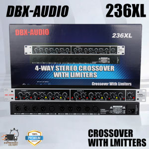 DBX-AUDIO 236XL/238XL ตัวแบ่งความถี่ระดับมืออาชีพ ตัวแยกความถี่สองทางสามทาง/สเตอริโอโมโน TRS สมดุลอินพุตและเอาต์พุตโปรเซสเซอร์เอฟเฟกต์การแบ่งความถี่