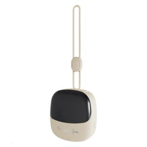 Convenient Small Electric Fan Adjustable Speed USB Rechargeable Fan Wearable Cooling Device for Commuting Office Gym