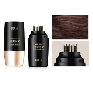 Hairdressing Pen With Tooth Comb Waterproof Sweat-Proof Supplement Hair Root Dye Comb Home Hair Coloring Tool