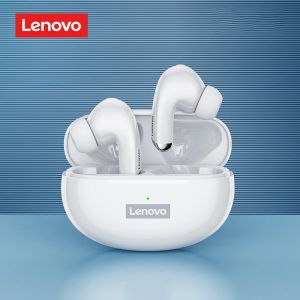 Lenovo LP5 Mini TWS หูฟังบลูทูธ9D สเตอริโอกันน้ําหูฟังไร้สายสําหรับ iPhone 13 Android ชุดหูฟังบลูทูธพร้อมไมโครโฟน