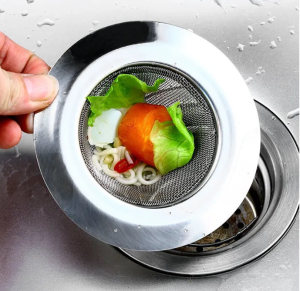 11cm Kitchen Stainless Steel Sink Wide Side Floor Drain Filter Kitchen Strainer Sewer Filter Screen