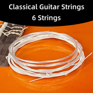 PLAYOU 6pcs Classical Guitar Strings Set Nylon Replacement 6pcs Classical Guitar Strings Set Nylon Replacement