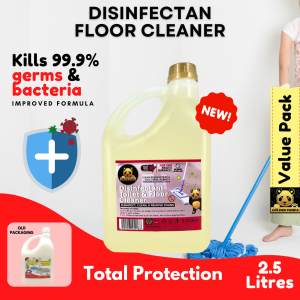 [Golden Panda] Disinfectant Floor & Toilet Cleaner/Pencuci Lantai Pencuci Tandas/Original Scent/2.5Litres Pembasmi Kuman