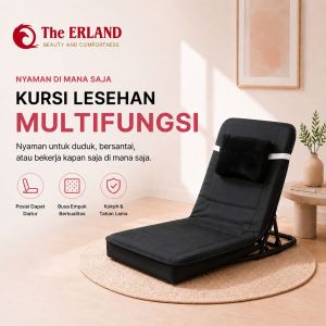 Kursi Lesehan Multifungsi / Kursi Lantai Lipat The Erland