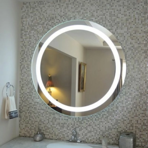 Cermin Aesthetic Led Kaca Dinding Wastafel Kamar Mandi Aesthetic Mirror