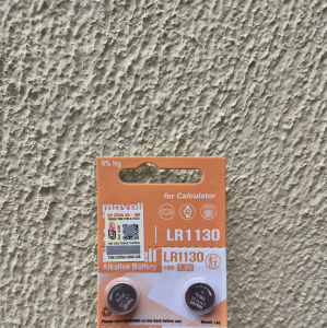 Pin nút áo Maxell AG10 / LR1130 / LR 1130 / 389 / 189 Alkaline 1.5V chính hãng
