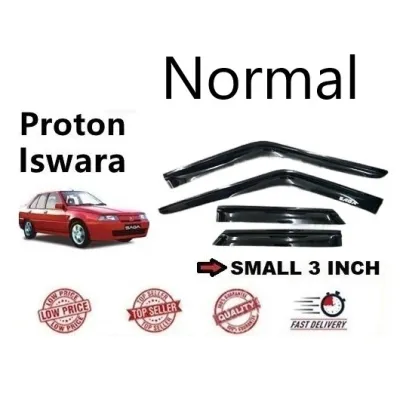 Proton Saga Iswara Mugen Door Visor Normall Small 1 set 4 Door