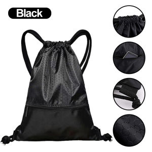 Drawstring Pocket Drawstring Backpack Printed Football Basketball Swimming Bag Sports Fitness Event Travel Bag