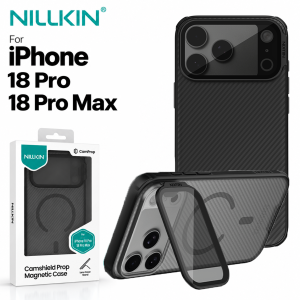 NILLKIN Magnetic Case For iPhone 18 Pro Max Airbag Bumper TPU + PC Hard Back Cover Shockproof CA4007