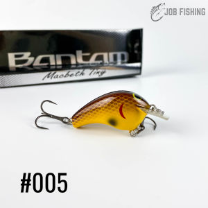 แคร็งเบท Shimano Bantam Macbeth Tiny 3.9ซม. / 5กรัม เหยื่อปลั๊กดำตื้น  (Crank Bait)
