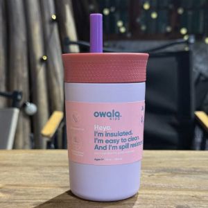 [100% Original] Owala FreeSip 12oz 304 Stainless Steel Vacuum Insulated Tumbler Leak Proof 2-Way Sip