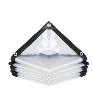 Waterproof Canvas Material for Outdoor Use High-Quality Thickest Waterproof Fabric Transparent Waterproof Plastic PE Film Waterproof Tarpaulin