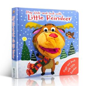 milumilu Play Hide and seek with Little Reindeer hideandseek Parent child interactive fun toy book