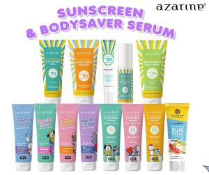 Azarine Hydrasoothe Sunscreen Gel SPF45+++ / Azarine Aqua Essence Sun Shield Serum SPF 50 PA+++ / Sunscreen Azarine BPOM / azarine sunscreen