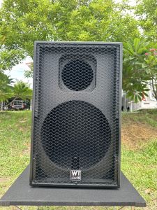 ตู้ลำโพงกลางแหลม15นิ้ว (ราคาต่อใบ) ใส่แหลมจรวด888กับปากแตร8*8นิ้ว ไม้อัดแท้ ตะแกรงฉีก เป้าเสียบ ลูกยางรองกันลื่น สเปคอน งานพ่นสีระเบิด ตัดงานด้วยเครื่องCNC