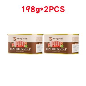 Mr.Squirrel Original Buy 1 take 1 340g/198g Premium Luncheon Meat Ready-to-Cook (Mix of Chicken & Pork)luncheon meat