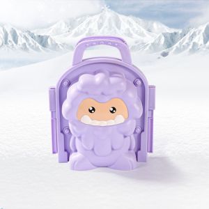 LABAICAI Giáo Dục Sớm Kẹp Hình Quả cầu tuyết vịt Montessori Thể thao Khuôn làm Quả cầu tuyết khủng long Chiến Đấu Mùa Đông Phi Hành Gia Dụng cụ làm bóng tuyết trái tim tình yêu Trẻ em