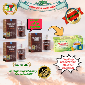 THASUCAVN EXTRA Hỗ Trợ Bổ Thận Phục Hồi Chức Năng Thận (Hộp 150 Viên) - Mua 3 Tặng 1.(Quà Tặng 1 hộp trà 30 túi lọc)