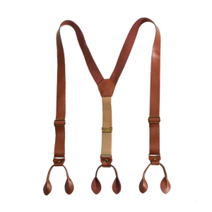 Adjustable Suspenders Classical PU Suspenders Perfect for Casual Occasion Upgraded Outfit Style for Carnivals Party