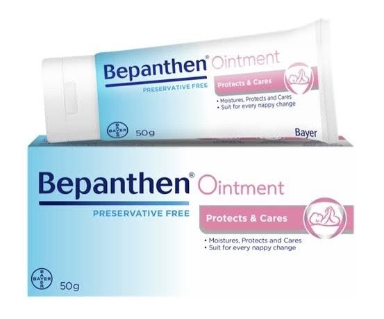 Bepanthen Ointment บีแพนเธน ออยน์เมนท์ ขนาด 50 g. จำนวน 1 หลอด | Lazada ...