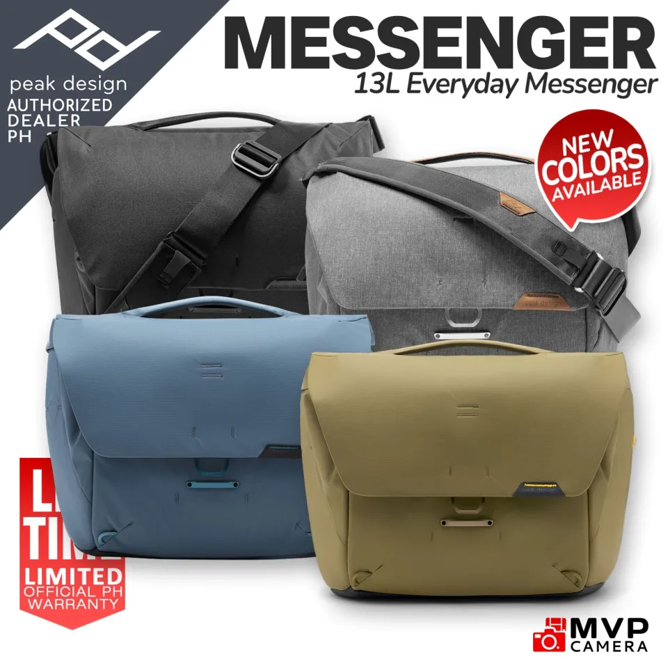OFFICIAL PH Peak Design 13L Everyday Messenger v2 BEDM-13-BK-2