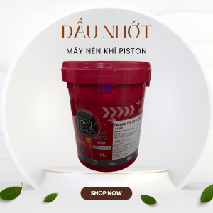 (Nhớt lẻ - 3 lít) Dầu Nhớt Máy Nén Khí Piston TAT Cao Cấp Combo 3 Lít - Công Nghệ Korea Tăng Tuổi Thọ Máy Hiệu Suất Cao