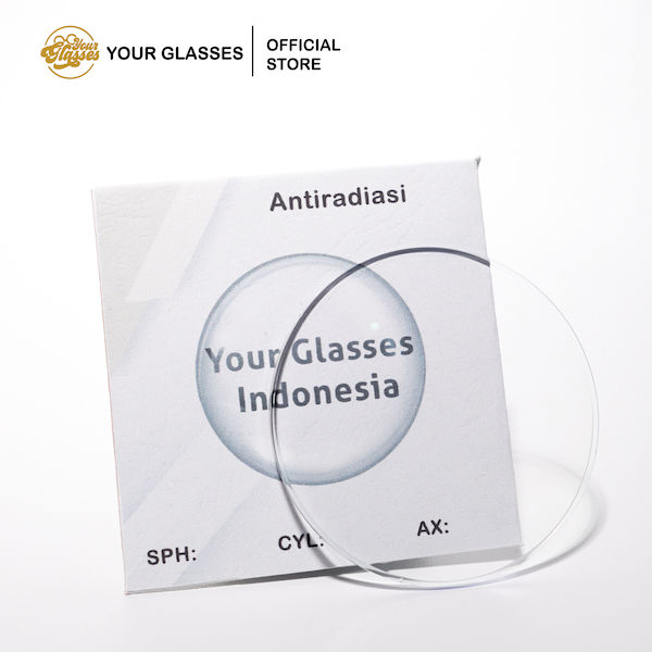 YOURGLASSES - LENSA ANTIRADIASI MINUS CYL ( -0,25 sd -3,00 + CYL -0,25 sd -2,00)