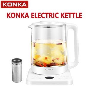 Konka 1.5L đa chức năng sôi nhanh ấm đun nước điện thủy tinh cách nhiệt ấm đun trà Bộ KHK-KX15