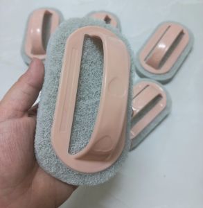 [ 1 cái] BÀN CHẢI CHÀ CỌ RỬA BỌT BIỂN BÀN CHẢI VỆ SINH NHÀ BẾP NHÀ TẮM CÓ TAY CẦM