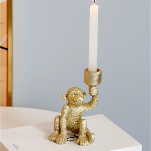 "Monkey Holding Holder Easter Christmas Party Wedding Day Votive Holder for Wedding Centrepieces