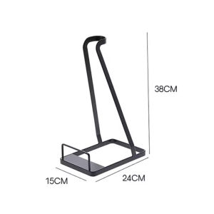 Metal Vacuum Cleaner Stand for DeermaXiaomi.MideaDyson V10 V8 V7 Series Vacuum CleanerDeerma Xiaomi Midea Handle Vacuum CleanerStorage Bracket Holder(Black/Grey)