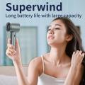 Mini portable M11 mini fan handheld fan without blades Bladeless 120 Speed Level Mini Fan. 