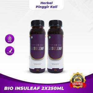 BIO INSULEAF SOLUSI DIABETES || 100% HERBAL ALAMI (2 BOTOL)