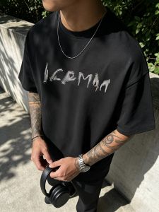 Iceman Hand Sign T-Shirt The Iceman Tee Short Sleeve Crew Neck Casual Top Vintage Clothing Gifts for Friends And Fans Suitable for Daily And Vacation Outfits