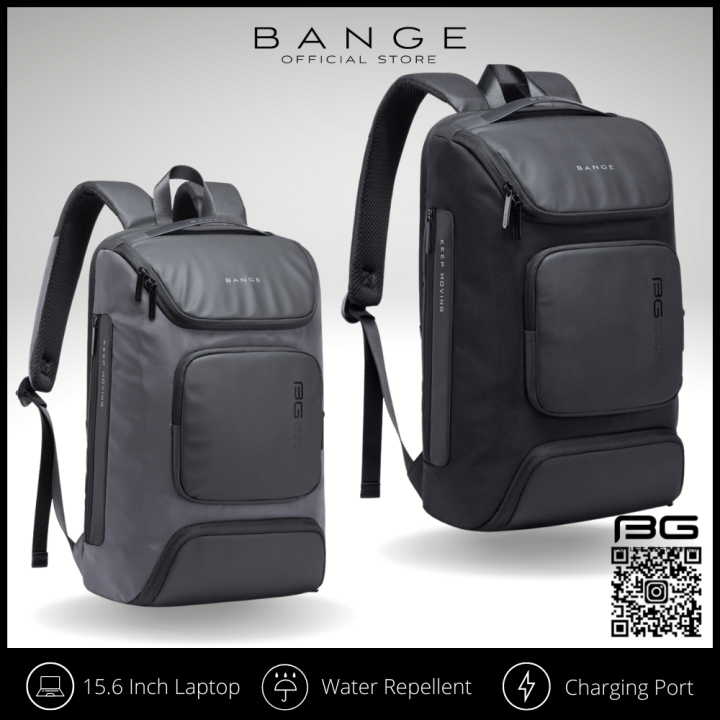 7078 BANGE Premium Quality Bag Backpack Anti Theft YKK Zipper - Main Image