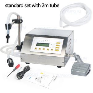 ZONESUN GFK-160 Water Softdrink Liquid Filling Machine Digital Control Water Oil Perfume Milk Small Bottle Filler