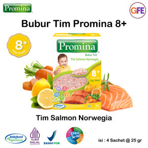 Promina Bubur Tim Bayi 8 Bulan MPASI Tinggi Protein Kalsium Vitamin 100g