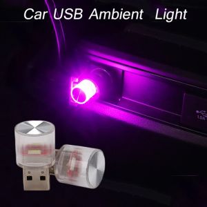 CCWOLF Car Mini USB LED Atmosphere Lights Ambient Modeling Automotive PortablePlug Play Auto Interior LED Decorative Lamp For Party