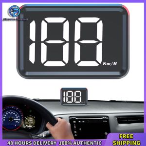 Winnereco Car HUD Digital Speed Gauge - GPS Meter with Large Font for Clear KMH and MPH Readings