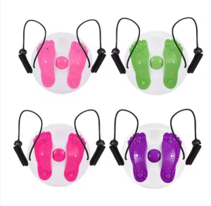 Sale ! Waist Twister Disk Fitness Gym Equipment Shaper Twister Disk with Rope Handles Trainer Exercise treatments