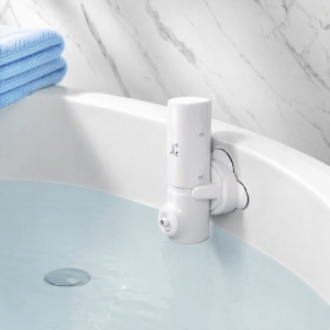 BEAUTYLADIES Wireless Bath Foam Machine Fully Automatic Portable Bubble Maker New Bubble Wave Generator Spa Machine Bathroom