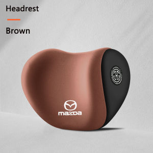 1PC tựa đầu xe hơi Thắt lưng/Bộ nhớ bọt gối kê cổ trên ô tô/gối hỗ trợ thắt lưng ghế xe hơi gối tựa lưng thoáng khí thoải mái vải thiết kế phù hợp với Mazda 2 3 5 6 8 CX5 cx7 CX3 CX9 RX MX cx30 BT50