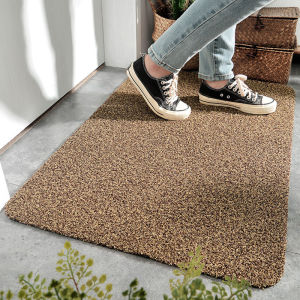 Modern Entrance Floor Rug Anti-slip Outdoor Floor Mat Front Door Mat Coconut Silk Door Mat Dustproof Porch Wear Resistant Non-slip Foot Pad