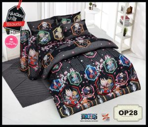 ชุดผ้าปูที่นอน วันพีช (ไม่รวมผ้าห่ม) ลายใหม่ล่าสุด 🔥ลิขสิทธิ์แท้🔥การ์ตูน one piece ลูฟี่หมวกฟาง ผ้าปูที่นอน ของแท้ ผ้าปู+ปลอกหมอน