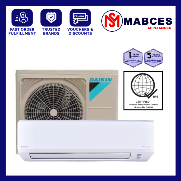 Aircon Installation Of Daikin Split Ac Daikin Cooling King Premium