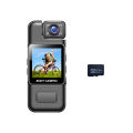 Action Camera Clip Camcorder Recorder Cycling Enforcement Law Portable Recorder WiFi Back HD 4K. 